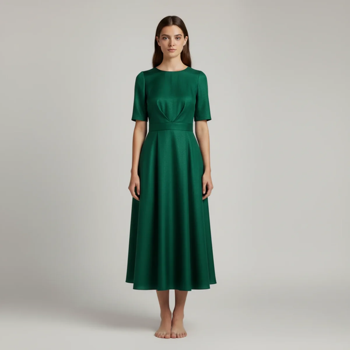 Parnella | Elegante abito midi estivo