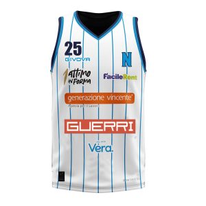 Canotta Gara Alternate con Sponsor – Stagione 25/26 – NAPOLI BASKET