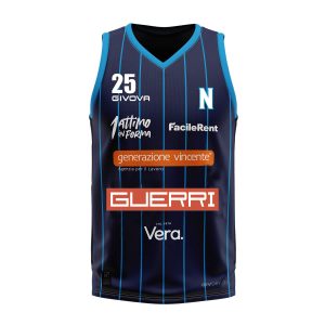 Canotta Gara Away con Sponsor – Stagione 25/26 – NAPOLI BASKET
