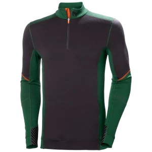 HELLY HANSEN HH LIFA MERINO HALF ZIP 75107 Long Sleeve Work T-Shirt MEN - Merino Wool Blend
