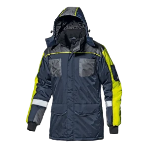 SIR SAFETY FREEZER Hi Vis Reflective Work Jacket MEN Safety Jacket - Cold Resistant To Minus 60C