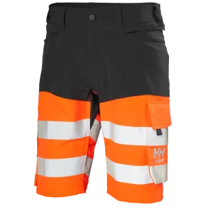HELLY HANSEN ALNA 4X HH CONNECT ™ SHORTS 77434 Hi Vis Reflective Work Shorts MEN - YKK Zipper