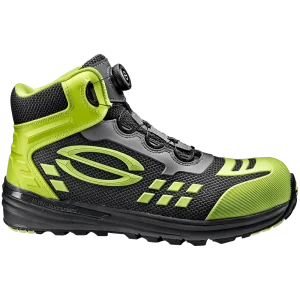 SIR SAFETY ULTRALIGHT LIME ARMOUR Safety Boots S3 MEN Work Boot - Fibreglass Toe & Composite Midsole