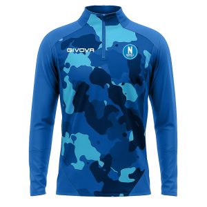 Maglia Tecnica Half Zip Army – NAPOLI BASKET