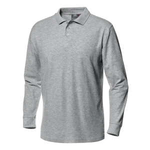 SIR SAFETY PIQUET polo long sleeve Long Sleeve Work Polo MEN - 100% Cotton