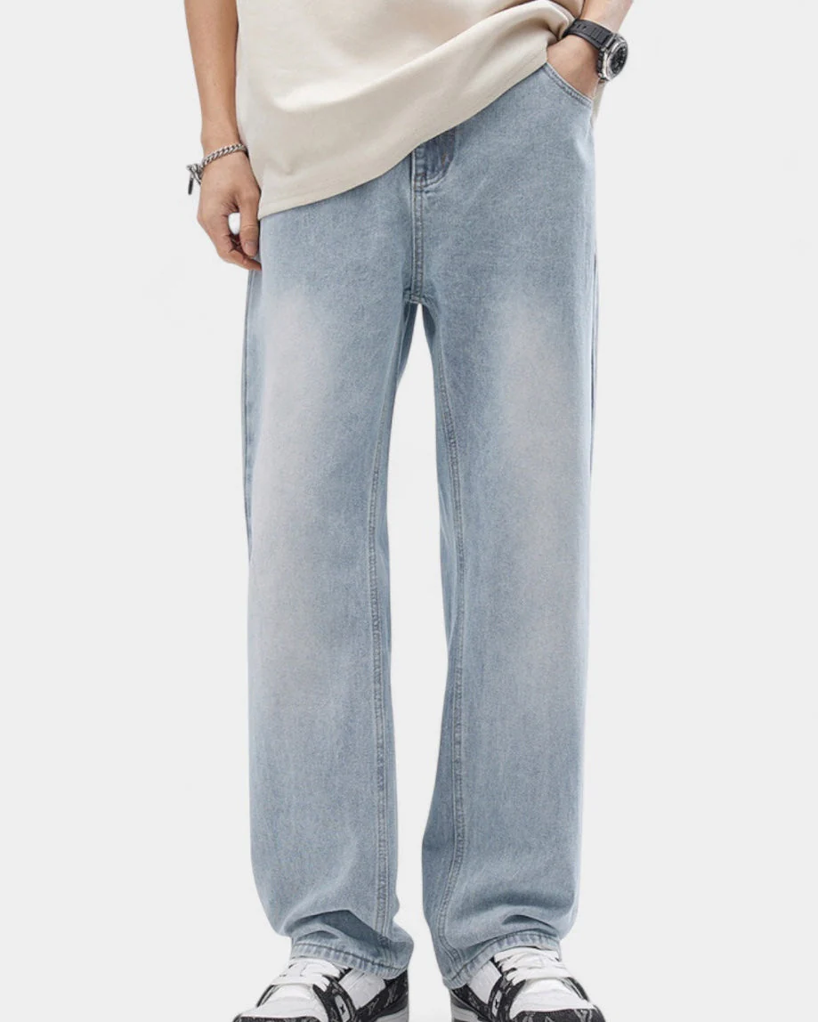 Altrio | Jeans a Gamba Dritta Comfort Denim Morbido - immagine 2