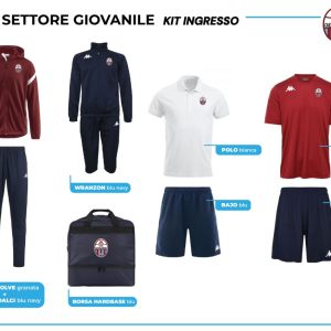 KIT SETTORE GIOVANILE (KIT INGRESSO)