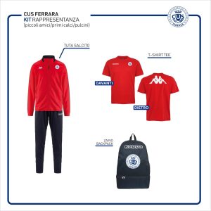 KIT RAPPRESENTANZA (piccoli amici/primi calci/pulcini)