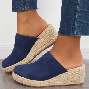 Elara | Espadrillas Donna con Zeppa a Mule