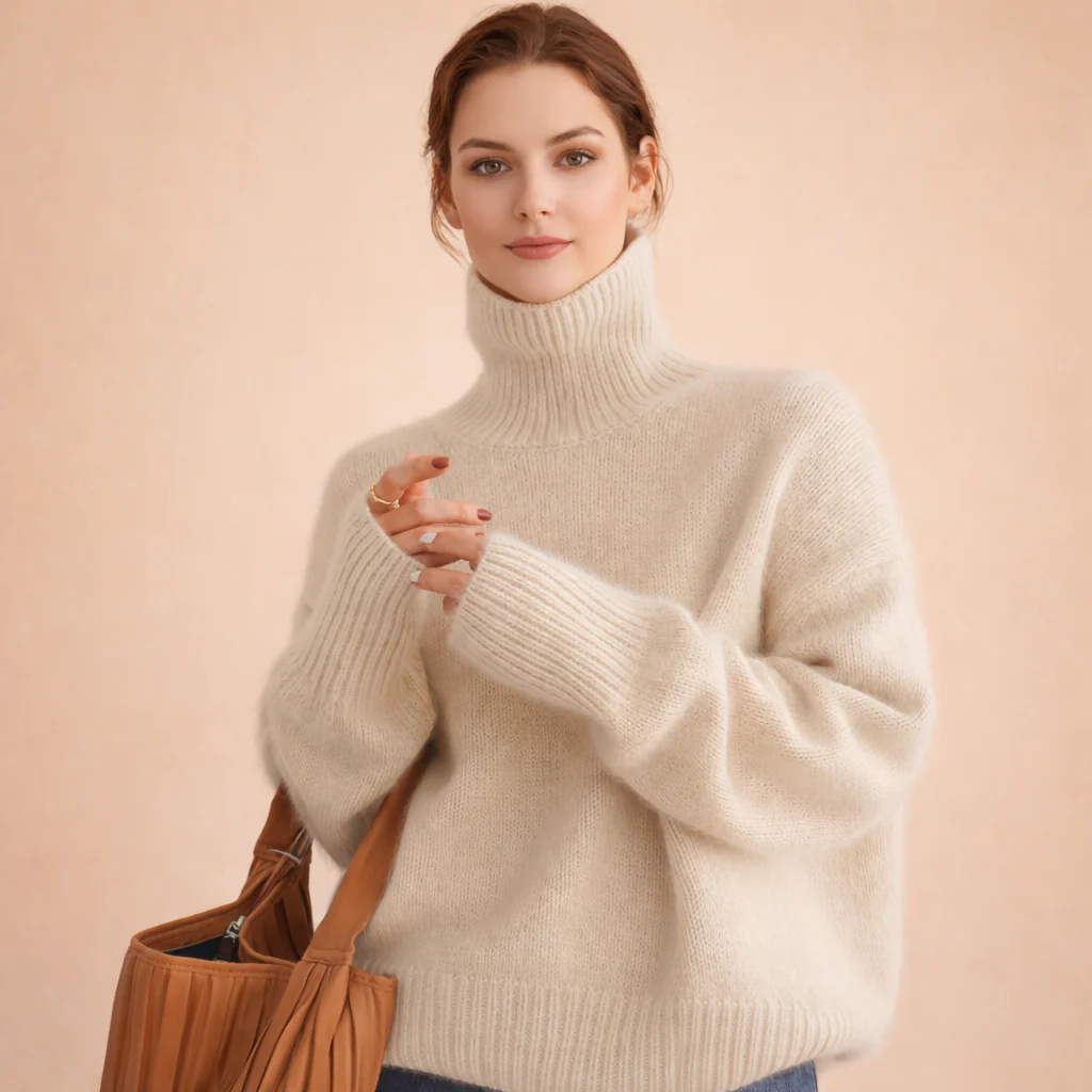 Novella | Maglione a collo alto in cashmere