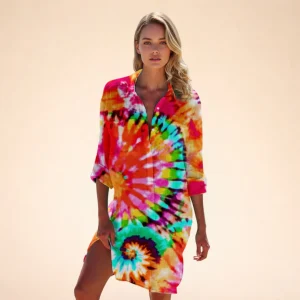 Isabella | Abito chemisier estivo colorato