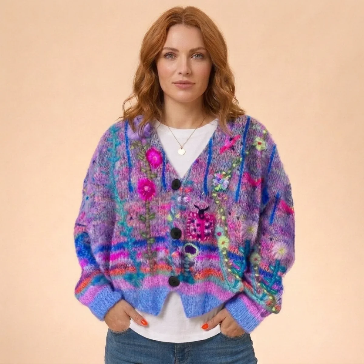 Ausonia | Cardigan elegante, caldo e versatile - immagine 6