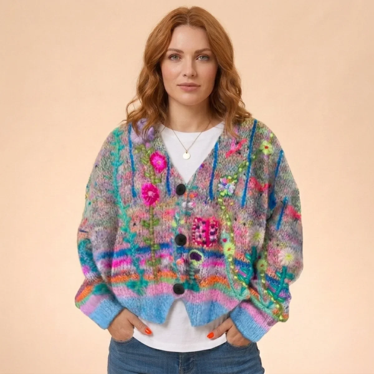 Ausonia | Cardigan elegante, caldo e versatile - immagine 7