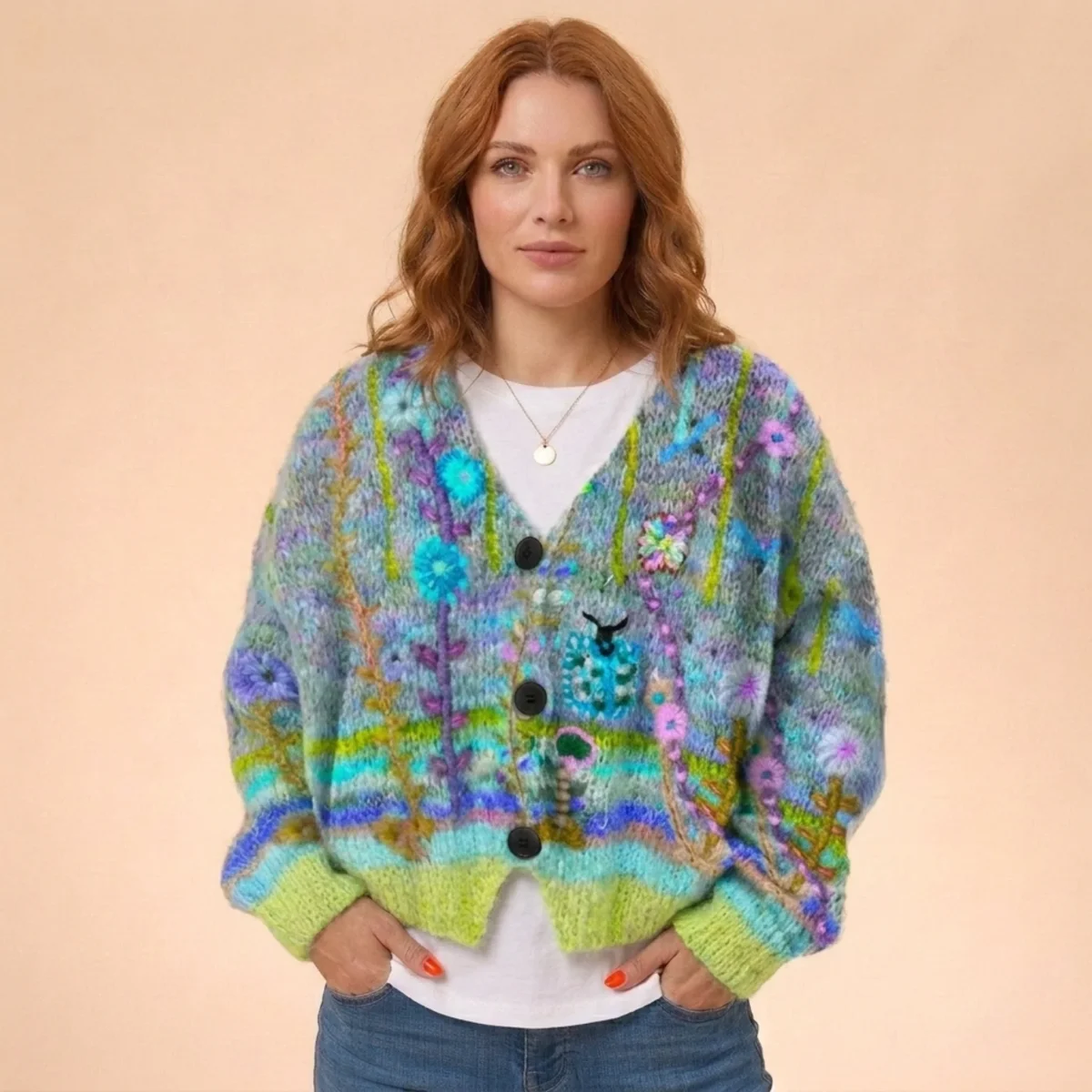 Ausonia | Cardigan elegante, caldo e versatile - immagine 8