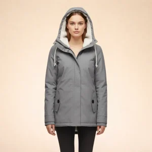 Stefania | Giacca invernale impermeabile con cappuccio