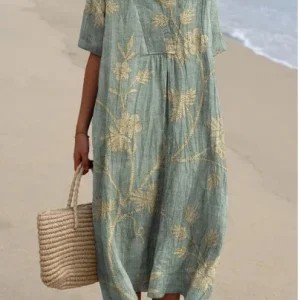 Mela | Abito Estivo Floreale Confortevole