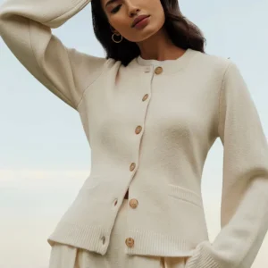 Morbido | Cardigan Con Bottoni Autunnale