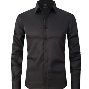 Luca | Camicia elasticizzata comoda e antipiega