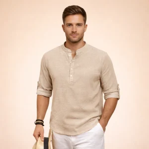 Giona | Classica camicia estiva in lino