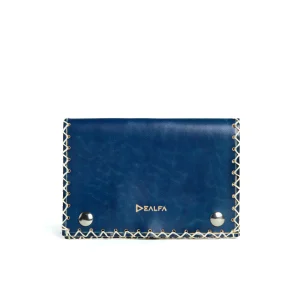 Porta Tabacco piatto in cuoio (Liscio)