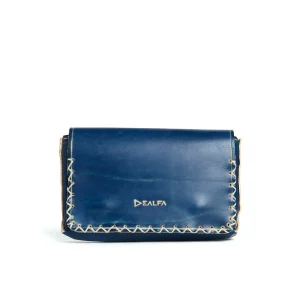 Porta Tabacco tondo in cuoio (Liscio)