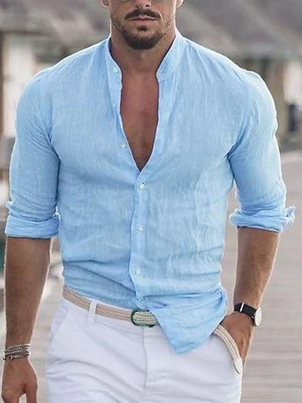 Claudio | Elegante camicia casual in lino