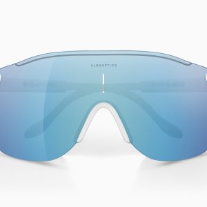 Stratos White Cielo – Occhiali da sole sportivi