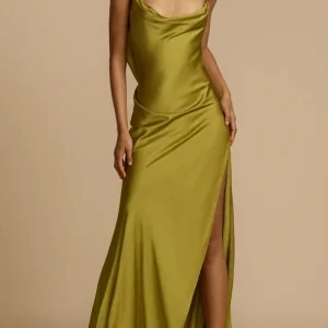 Sora | Abito Lungo con Spacco Laterale