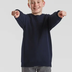 FELPA GIROCOLLO CLASSICA BAMBINO UNISEX