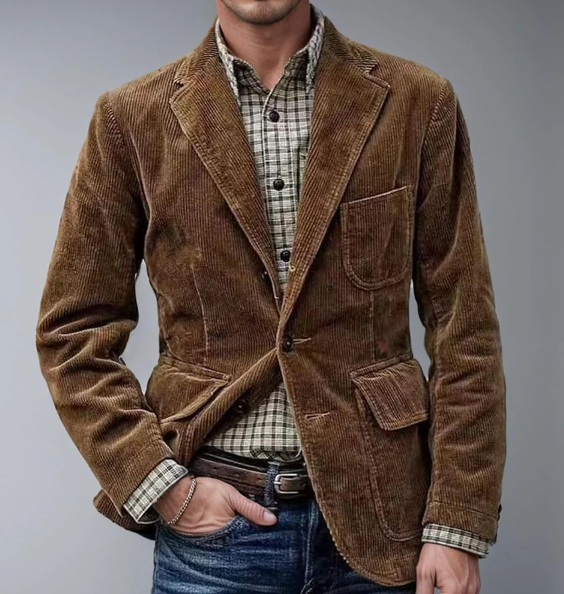 Giacca E Gilet Vintage Per Uomo | Valoren - immagine 7