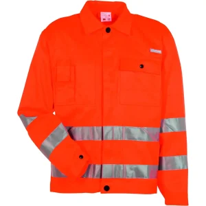 PLANAM High Visibility OUTDOOR Hi Vis Reflective Work Jacket MEN Safety Jacket - Cat II