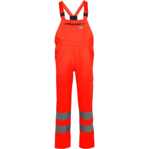 PLANAM High Visibility OUTDOOR Work Overall Dungarees MEN - Ten Pocket Storage