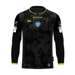 SHIRT GARA NERO MAN ML 2025/26