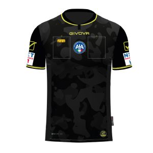 SHIRT GARA NERO MAN MC 2025/26