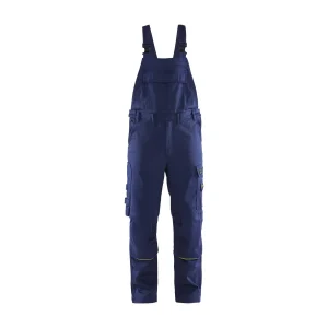 BLAKLADER 26011501 Welding Bib Trousers Hi Vis Reflective Work Bib Trousers Men - antistatic