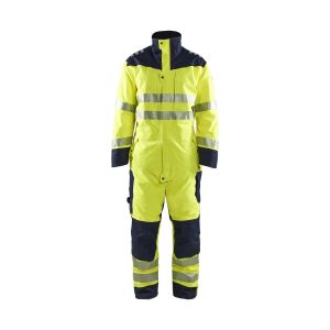 BLAKLADER 63171534 MULTINORM WINTER OVERALL Hi Vis Reflective Work Coverall Men - Ripstop Fabric