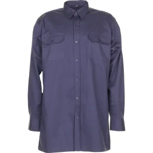 PLANAM Long Sleeve Work Shirt Men – Durable 100% Cotton Twill