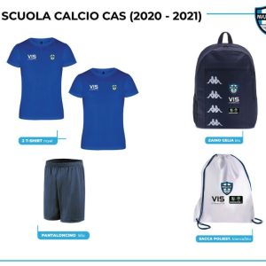 KIT SCUOLA CALCIO CAS (2020 – 2021)