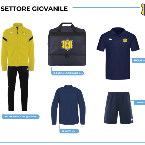 KIT SETTORE GIOVANILE