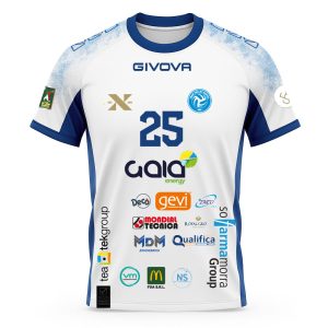 MAGLIA GARA TEAM VOLLEY NAPOLI BIANCO/CELESTE