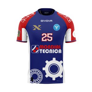 MAGLIA GARA LIBERO TEAM VOLLEY NAPOLI BLU/ROSSO