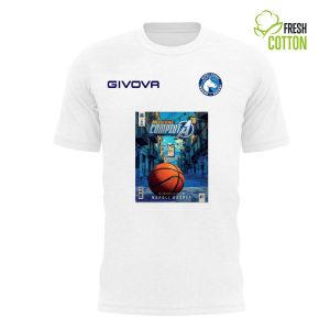 T-Shirt Missione Compiuta- NAPOLI BASKET