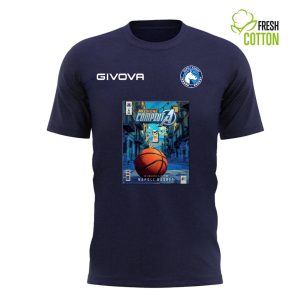 T-Shirt Missione Compiuta- NAPOLI BASKET