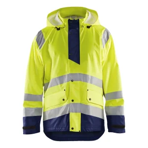 BLAKLADER 43232000 Rain jacket Hi Vis Level 1 Hi Vis Reflective Rain Jacket MEN - Waterproof