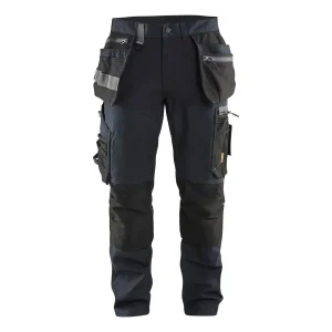 BLAKLADER 15991343 | Craftsman trousers with stretch Work Trousers Men - canvas fabric