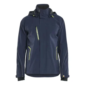 BLAKLADER 44831917 Shell Jacket Stretch Hi Vis Reflective Work Jacket MEN - Waterproof