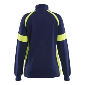 BLAKLADER 35661158 Hi Vis Reflective Work Sweatshirt WOMEN - 100% Cotton