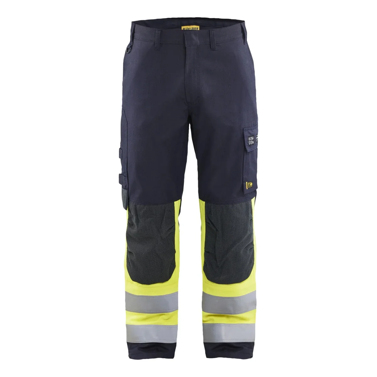 BLAKLADER 14911512 | APC 2 Multinorm Inherent Trousers Hi Vis Reflective Work Trousers Men - ripstop fabric