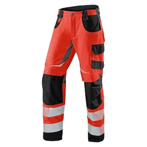 Kübler PSA REFLECTIQ Summer Work Trousers Men 24078335 - High Visibility