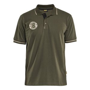 BLAKLADER 94021050 Polo Shirt Grit and Grind Short Sleeve Work Polo MEN - 60% Cotton 40% Polyester